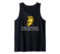 Archaic Ancient Greek Mythology Odyssey History of Greece Tank Top
