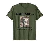 Archaix - Learn What Others are Afraid to Know T-Shirt, Men, Olive Green, Medium