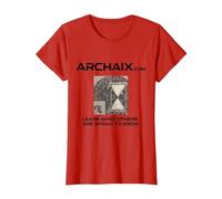 Archaix - Learn What Others are Afraid to Know T-Shirt, Women, Red, 3X-Large