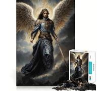 Archangel Azrael Adult Jigsaw1000 Pieces Sharp Mind High Def Print Family Activity Birthday Art Gift (38x52cm)