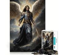 Archangel Azrael Jigsaws 1000 Pieces for Adults Recreational Game HD Print Hard Challenge Xmas Idea (50x75cm)