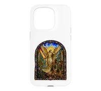 Archangel Expels Adam And Eve Eden Cathedral Mosaic Art Case for iPhone 15 Pro