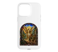 Archangel Expels Adam And Eve Eden Cathedral Mosaic Art Case for iPhone 15 Pro Max