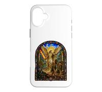 Archangel Expels Adam And Eve Eden Cathedral Mosaic Art Case for iPhone 16 Plus