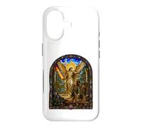 Archangel Expels Adam And Eve Eden Cathedral Mosaic Art Case for iPhone 17