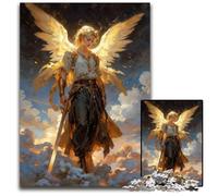 Archangel Jigsaw Puzzles 1000 Pieces for Adults Puzzles for Adults Ideal for Lover Perfect Christmas New Year Valentine's Gift 1000 PCS(75x50cm)