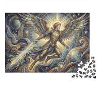 Archangel Michael 1000 Piece Jigsaw Puzzle,Impossible Challenge,Stress Relief,Home Wall Decor,Great Gifts,Premium Cardboard,Adults & Kids 14+,Educational Toy 70x50cm