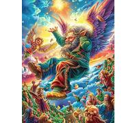 Archangel Michael 300 Piece Count Premium Jigsaw Puzzle Animal Plant Fairy Tale For Adults Teens 14+ Concentration Training Indoor Game Family Game Night 300 PCS