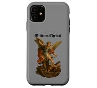 Archangel Michael defeats Satan - Militium Christi Case for iPhone 11