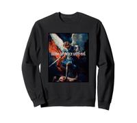 Archangel Michael Holy Warrior - Make No Peace with Evil Sweatshirt