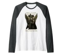Archangel Michael - Warrior of Christ Raglan Baseball Tee