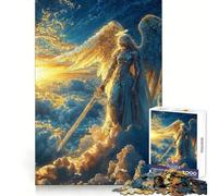 Archangel of Judgement 1000 Piece Teenager Puzzles Unwind Game Creative Fun Playful Challenge Xmas Present (50x75cm)