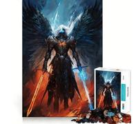 Archangel of Justice Jigsaw Puzzles 1000 Piece for Adults Stress Relief Smooth Cut Fun Play (38x52cm)