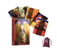 Archangel Oracle Laser Cards,with bag,Firend Game,Fortune Telling Toys