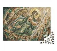 Archangel Raphael 1000 Piece Jigsaw Puzzle,Educational Toy,Premium Cardboard,Whimsical Challenge,Adults & Kids 14+,Home Wall Decor,Gift Idea,Stress Relief 52x38cm