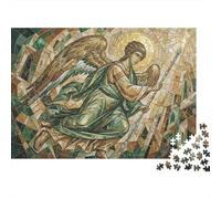 Archangel Raphael 1000 Piece Jigsaw Puzzle,Stress Relief,Great Gifts,Home Wall Decor,Whimsical Challenge,Premium Cardboard,Adults & Kids 14+,Educational Toy 38x26cm