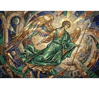 Archangel Raphael 1000 Piece Wooden Jigsaw Puzzle,Impossible Challenge,Stress Relief,Home Wall Decor,Great Gifts,Wood,Adults & Kids 14+,Educational Toy (75x50cm)