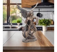 Archangel Raphael Bronze Effect Figurine Religious Nemisis Now New & Boxed 35cm