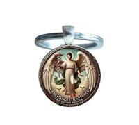 Archangel Raphael Divine Healer Bag Charm Keyring.