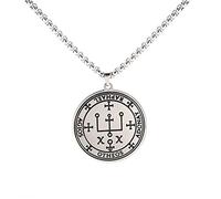 Archangel Raphael Seal Amulet Necklace Supernatural The Patron of Travelers Clear Away Fears Stressors Jewelry Present