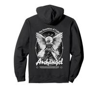 Archangel Religious Angel Wings Christian Guardian of Light Pullover Hoodie