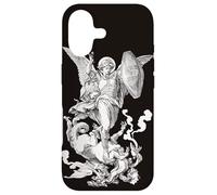Archangel Saint Michael Fighting the Dragon Catholic Case for iPhone 17