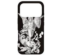 Archangel Saint Michael Fighting the Dragon Catholic Case for iPhone 17 Pro