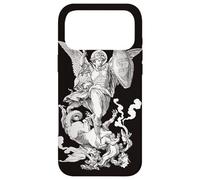 Archangel Saint Michael Fighting the Dragon Catholic Case for iPhone 17 Pro Max