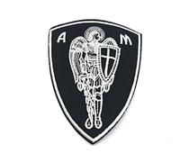 Archangel Saint Michael Iron On Sew On Cosplay Embroidered Patch