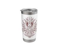 Archangel Spread Wings and Devil Horns Stainless Steel Insulated Tumbler