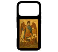 Archangel St. Michael's Battle with the Devil - Orthodox Case for iPhone 17 Pro