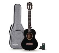 Archback Tenor Ukulele Pack by Gear4music Black