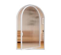 Arched Aluminum Windows with Tempered Glass, 360° Rotation for Easy Ventilation, Flush Mount Design for Modern Homes and Commercial Spaces