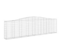 Arched Gabion Basket Stone Basket Gabion Retaining Wall Galvanised Iron vidaXL