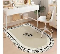 Arched Thick Smooth Chair Mat Protector(Rose,60x120cm)