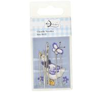 Archer AR1024 Tapestry Hand Sewing Needles Size 18-22, Metal, Silver, 10 x 5 x 1 cm
