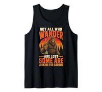 Archer Arrows Bigfoot Longbow Recurve Bow Hunting Tank Top