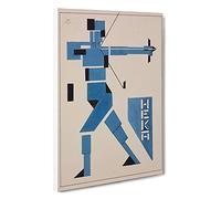 Archer By Theo Van Doesburg Canvas Print | Gallery Wrapped 30mm Frame Wall Art | 30x20 inches | Ready to Hang | Classic Picture | Living Room Bedroom Lounge Office