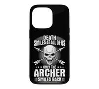 Archer Death Smiles At All Of Us Archery Case for iPhone 13 Pro