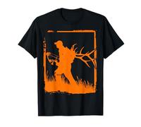 Archer Hunter with Deer Moose Mule Accessories T-Shirt