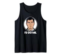 Archer I'd Do Me Sterling Archer Portrait Cartoon Tank Top