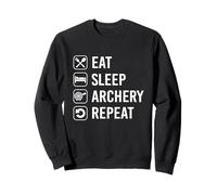 Archer Lifestyle Gift - Eat Sleep Archery Sweatshirt