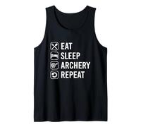 Archer Lifestyle Gift - Eat Sleep Archery Tank Top