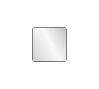 Archer Metal Square Wall Mirror 60Cm Nielsen Black One Size