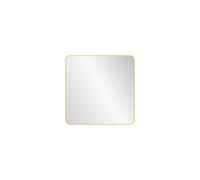 Archer Metal Square Wall Mirror Large 80Cm Nielsen Gold One Size
