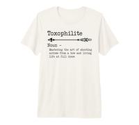 Archer Toxopholite Definition Archery Arrow Bow Hunter Gift Premium T-Shirt