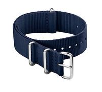 Archer Watch Straps - Classic Nylon NATO Watch Bands (Navy, 22mm)