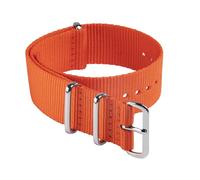 Archer Watch Straps - Classic Nylon NATO Watch Bands (Orange, 22mm)