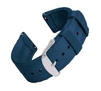 Archer Watch Straps - Seat Belt Nylon Quick Release Watch Bands (Navy, 20mm)