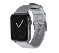 Archer Watch Straps - Seat Belt Nylon Straps for Apple Watch (Gray, Space Gray, 40/41/42mm)